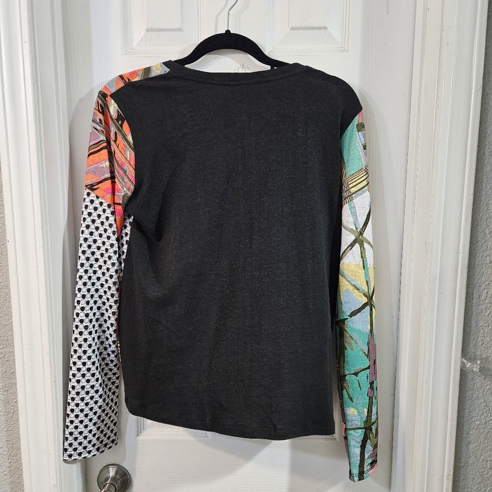 Volt Design Colorful Art Blouse - image 7